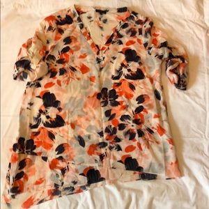The Limited floral blouse